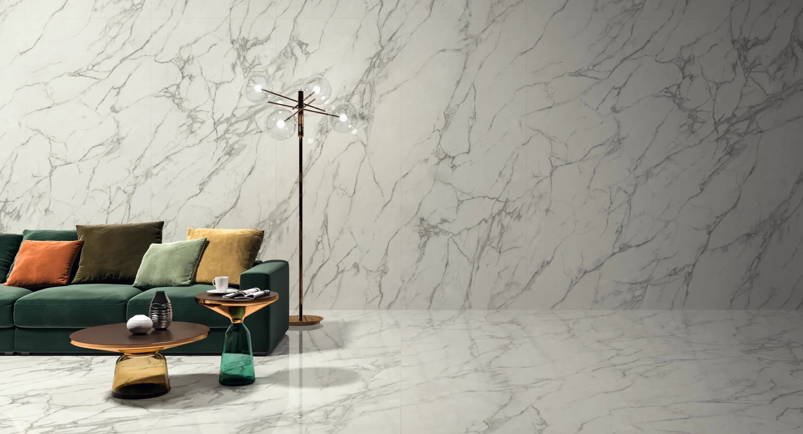 Atlas Plan Porcelain Calacatta Extra Silk slab
