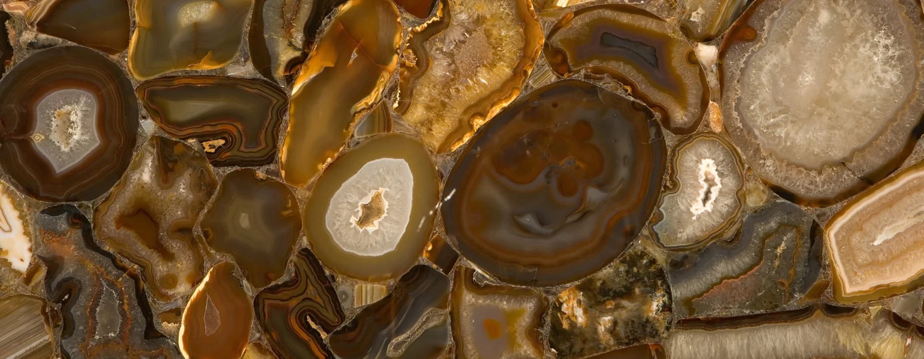 Caesarstone Quartz Brown Agate slab