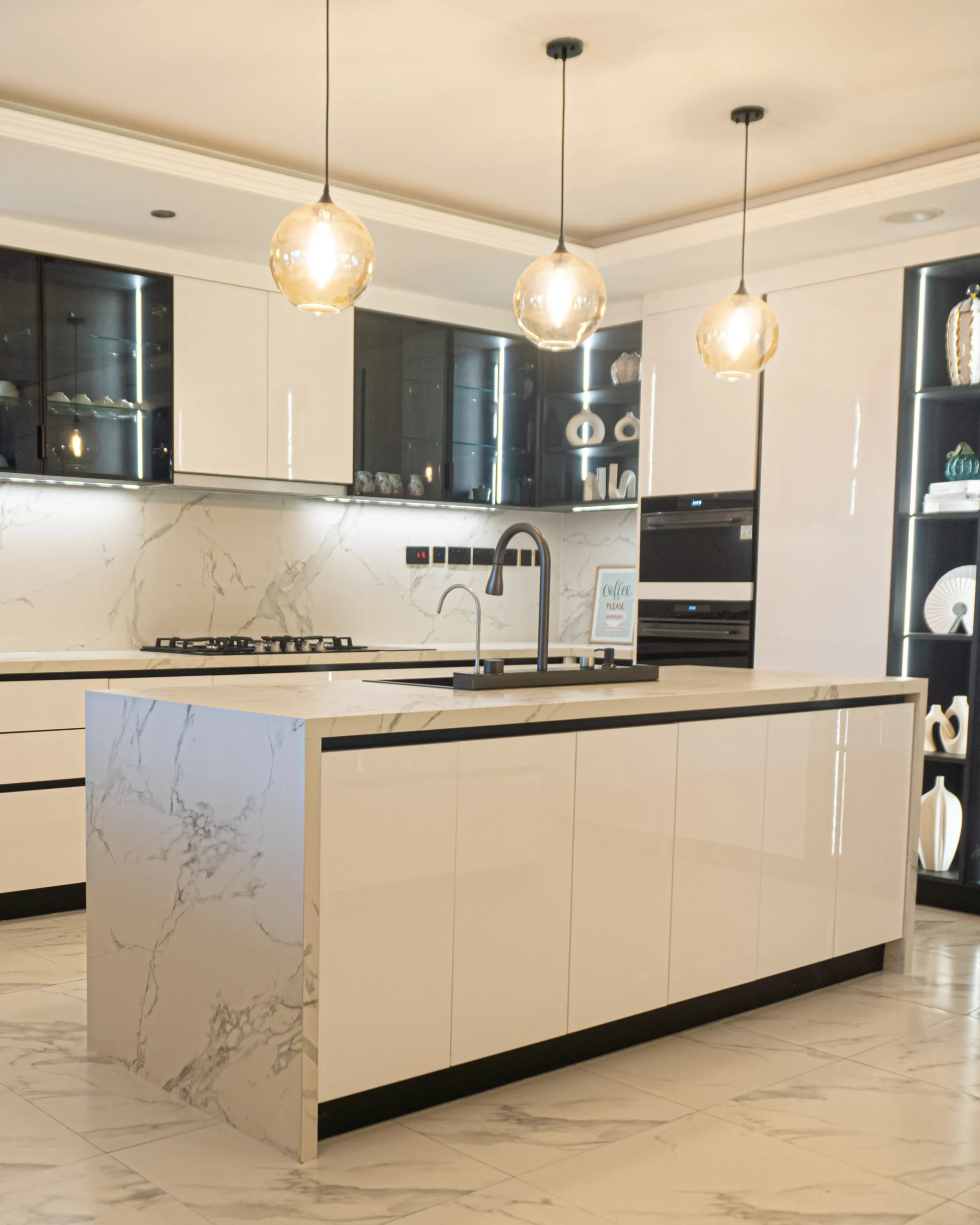 Custom Dekton Aura Kitchen, Luxury Marble-Look Finish, Kenya photo 3