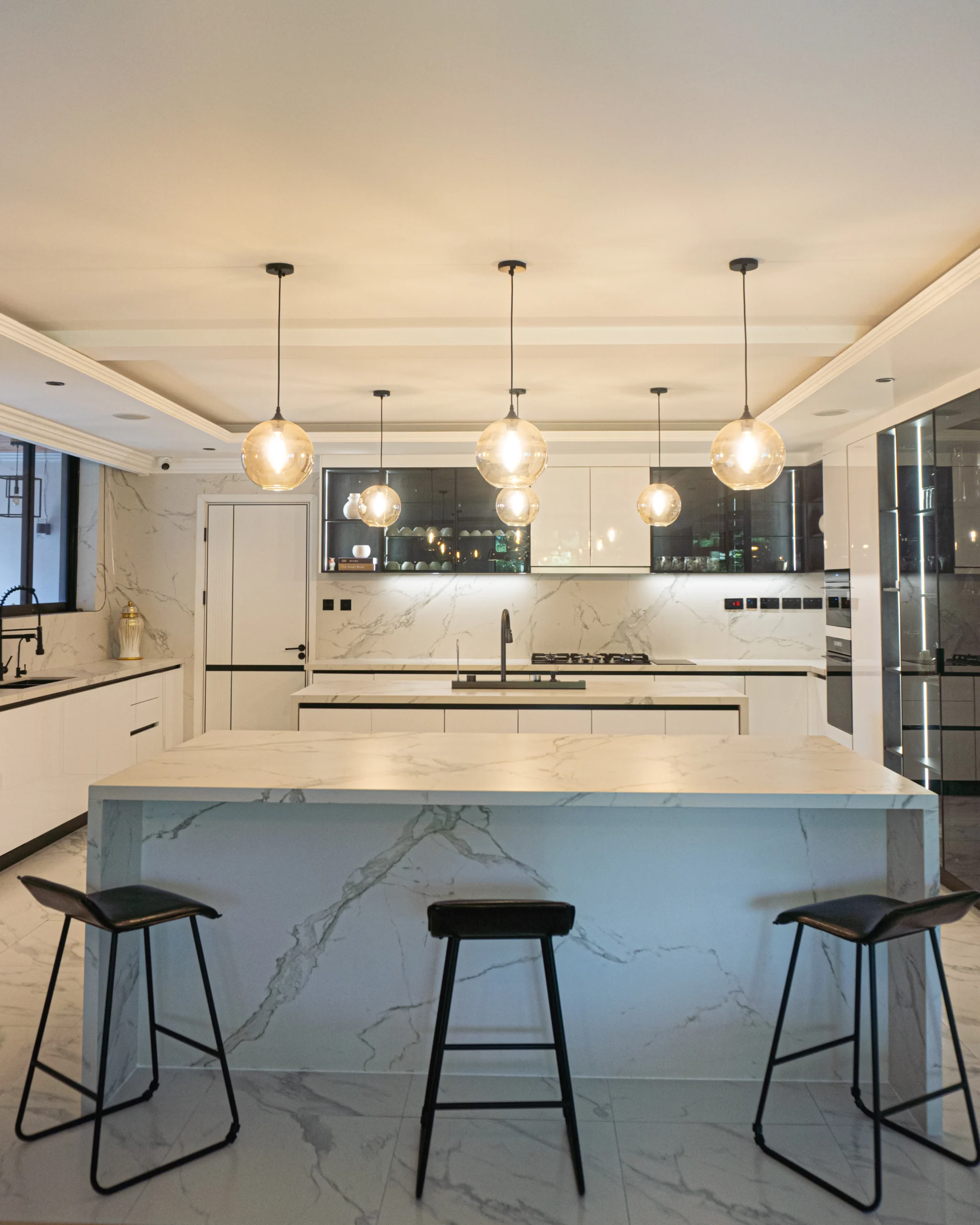 Custom Dekton Aura Kitchen, Luxury Marble-Look Finish, Kenya photo 5