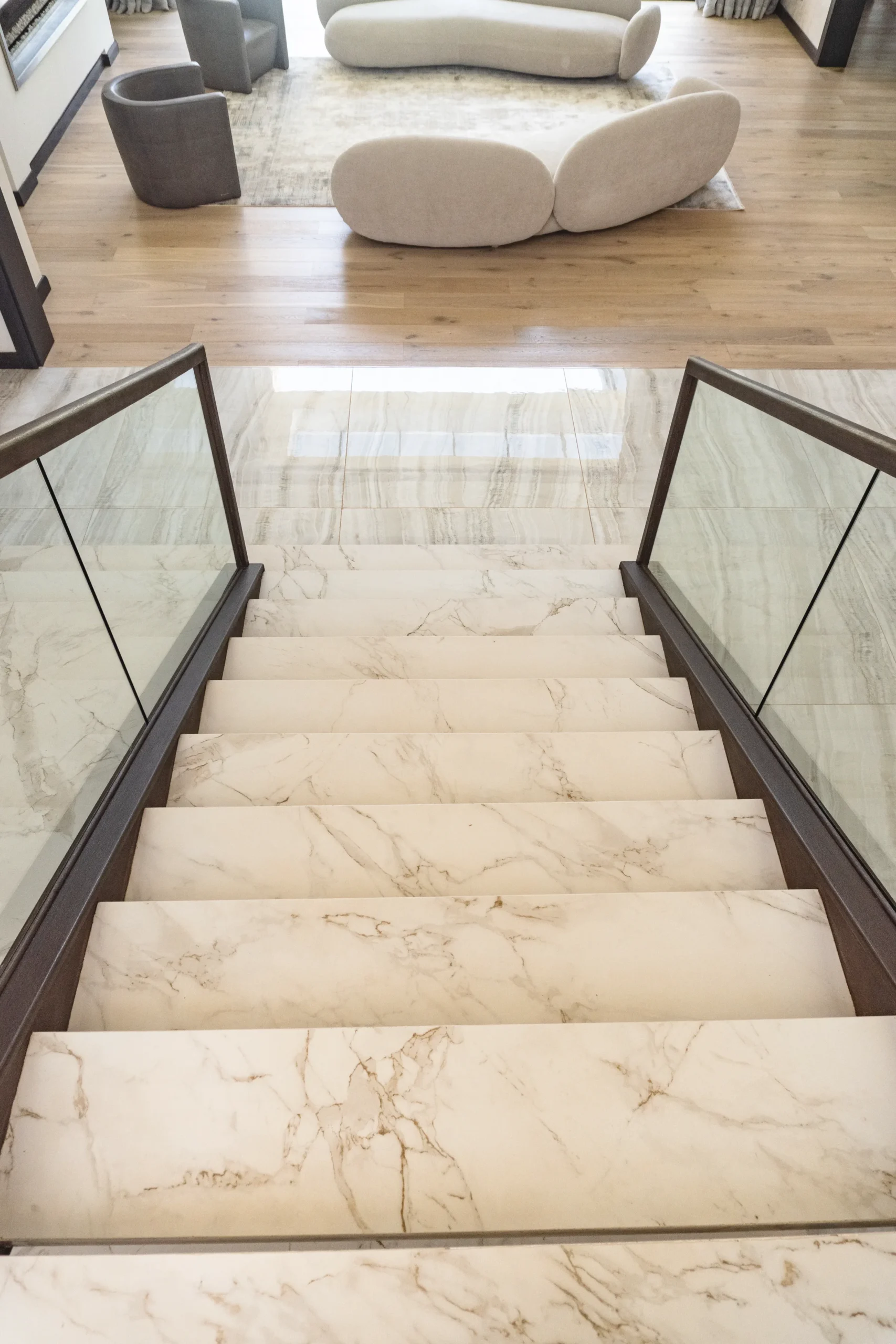Custom Dekton Entzo Floating Staircase Fabrication, Nairobi photo 1