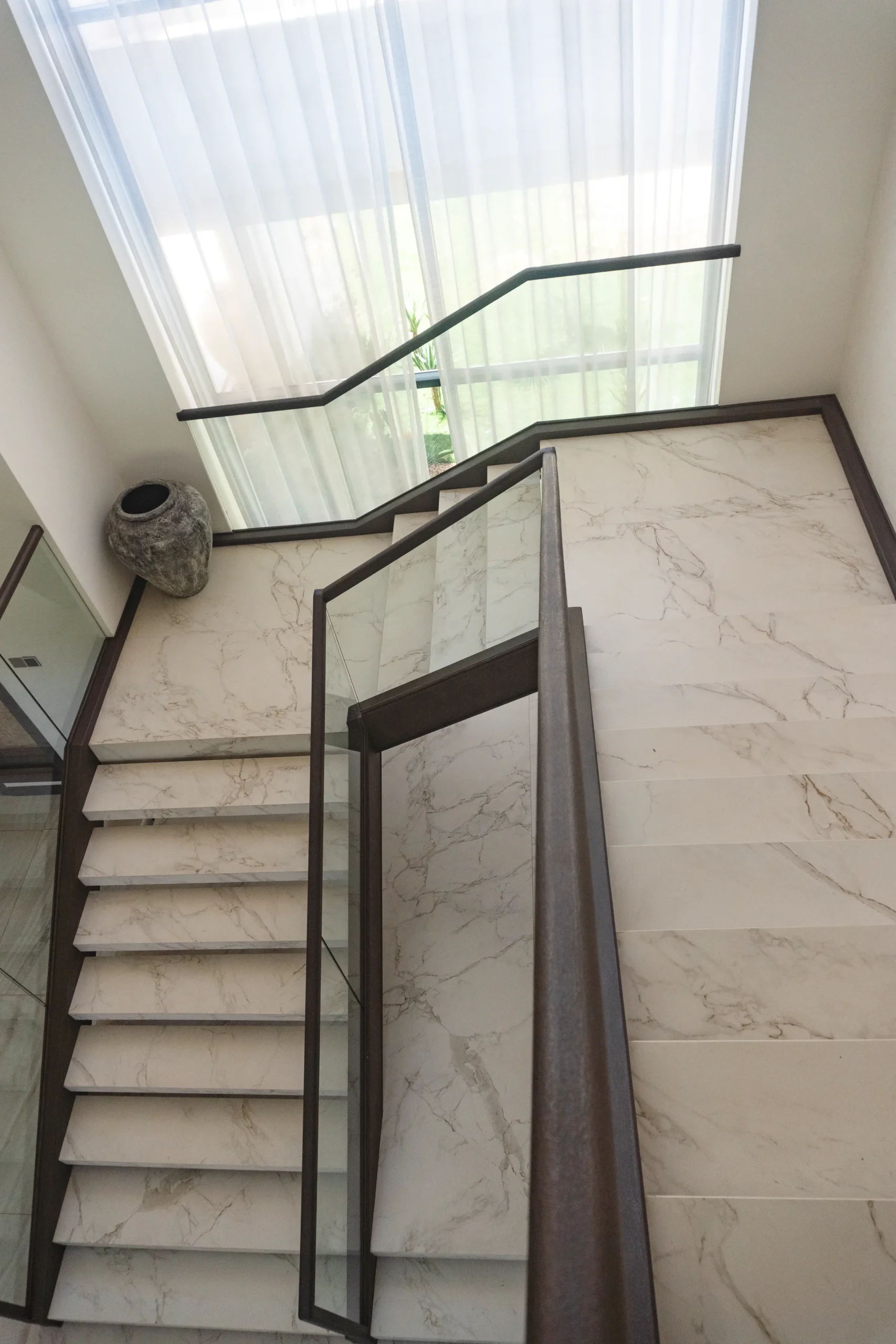 Custom Dekton Entzo Floating Staircase Fabrication, Nairobi photo 5