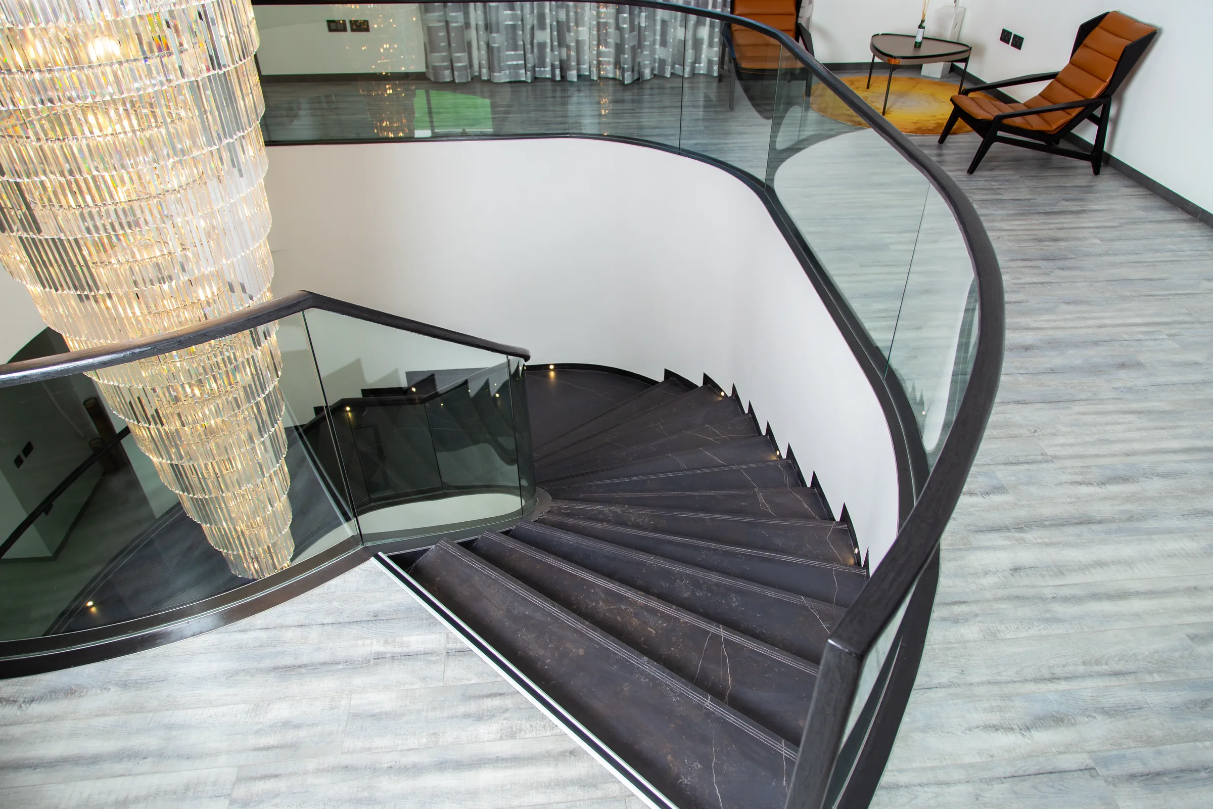 Custom Dekton Kelya Curved Staircase Fabrication, Nairobi photo 4