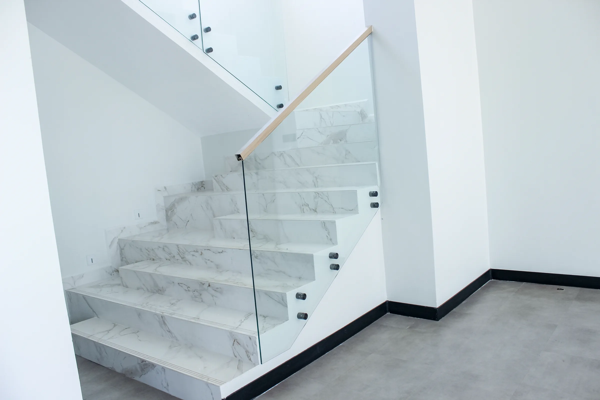 Custom Dekton Entzo Staircase Fabrication, Nairobi