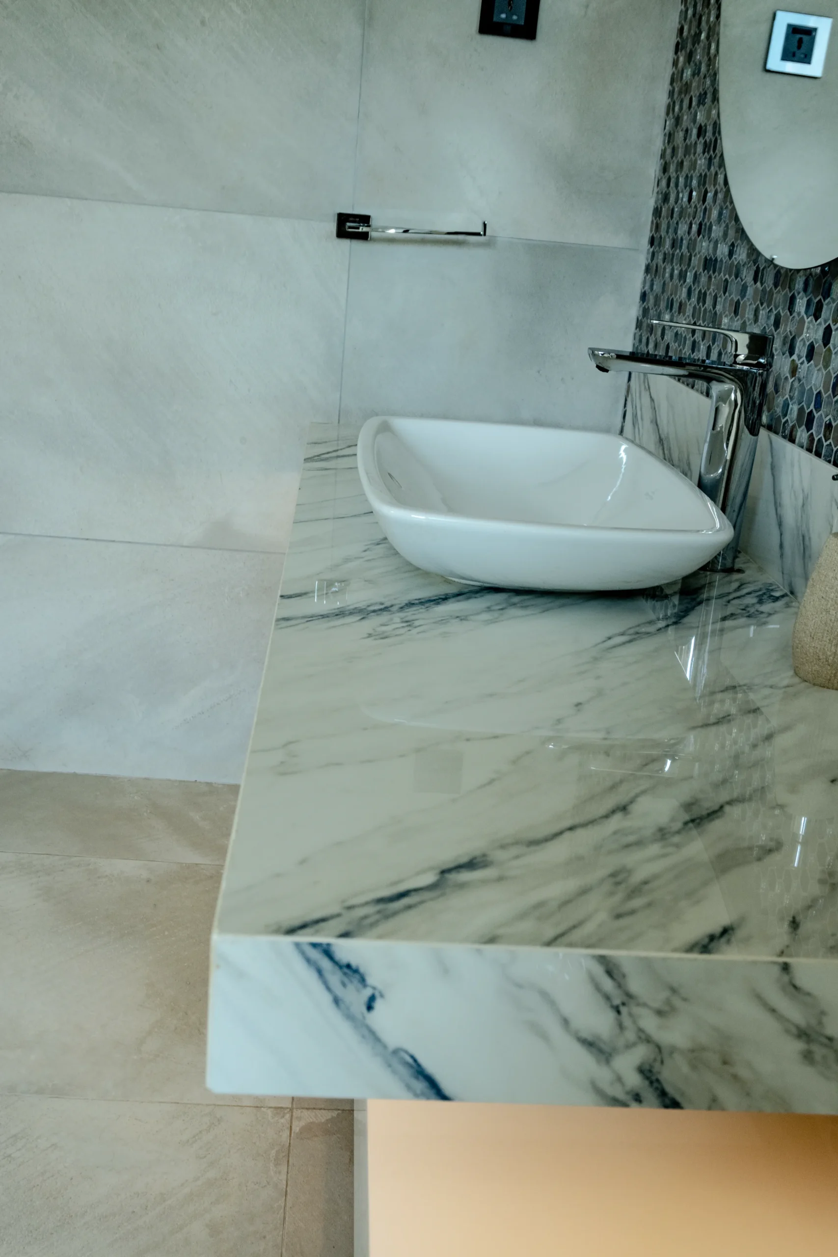 Custom Dekton Trance & Trilium Vanity Fabrication, Nairobi photo 4