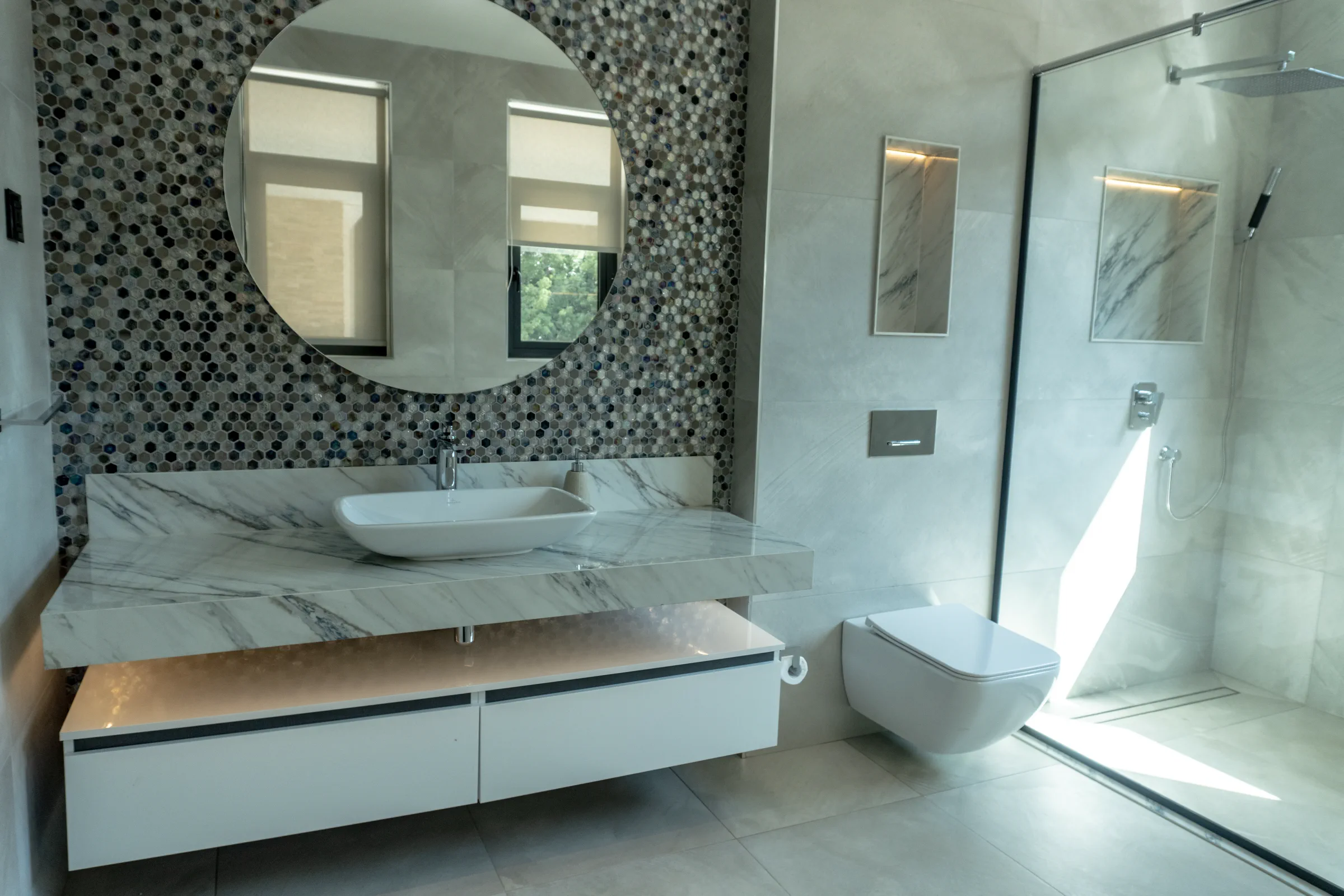 Custom Dekton Trance & Trilium Vanity Fabrication, Nairobi photo 6