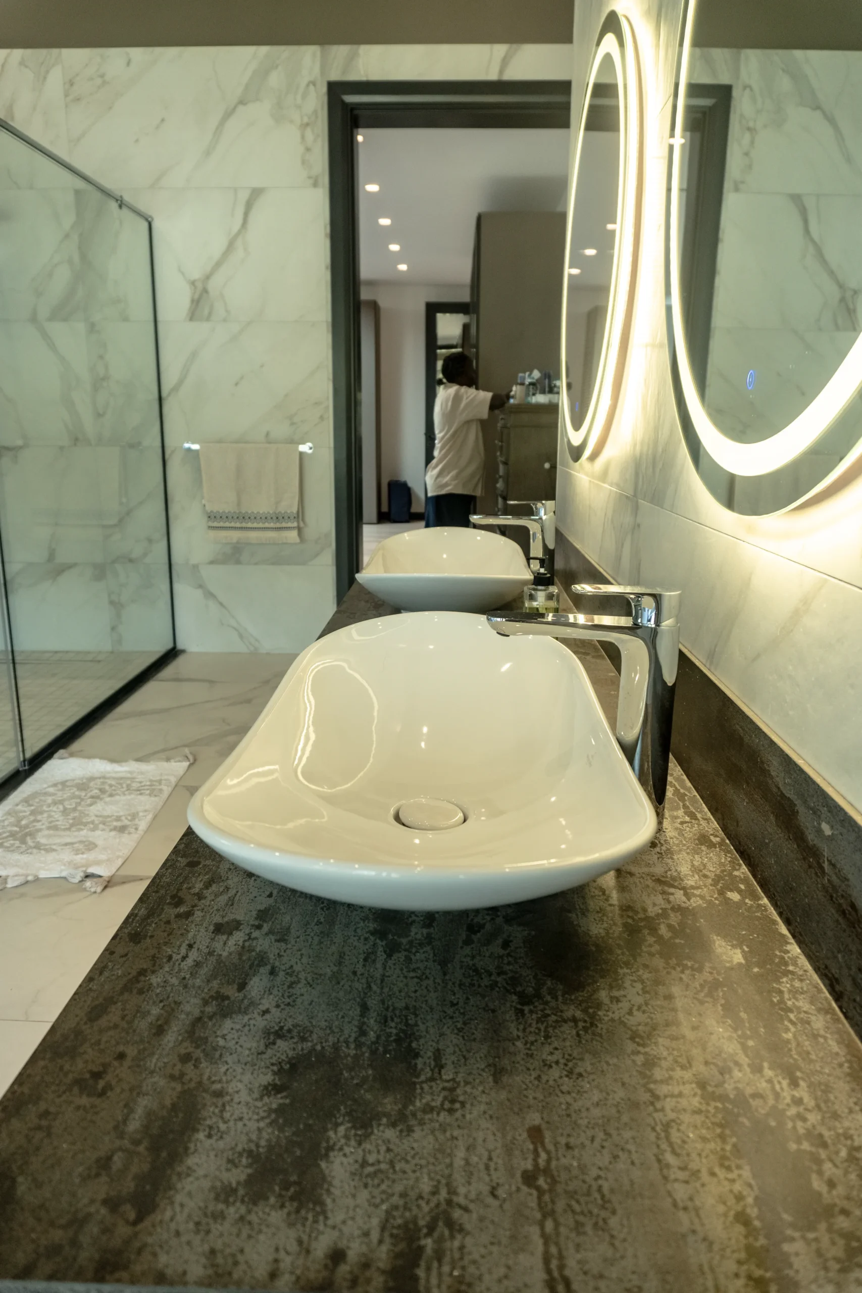 Custom Dekton Trance & Trilium Vanity Fabrication, Nairobi photo 2