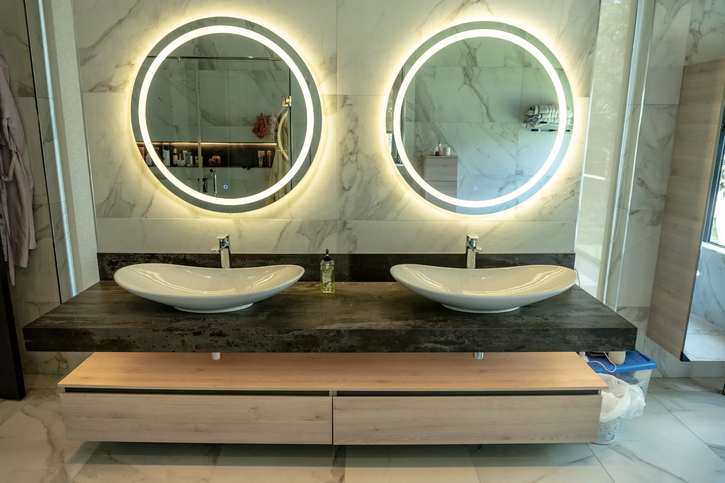 Custom Dekton Trance & Trilium Vanity Fabrication, Nairobi photo 7