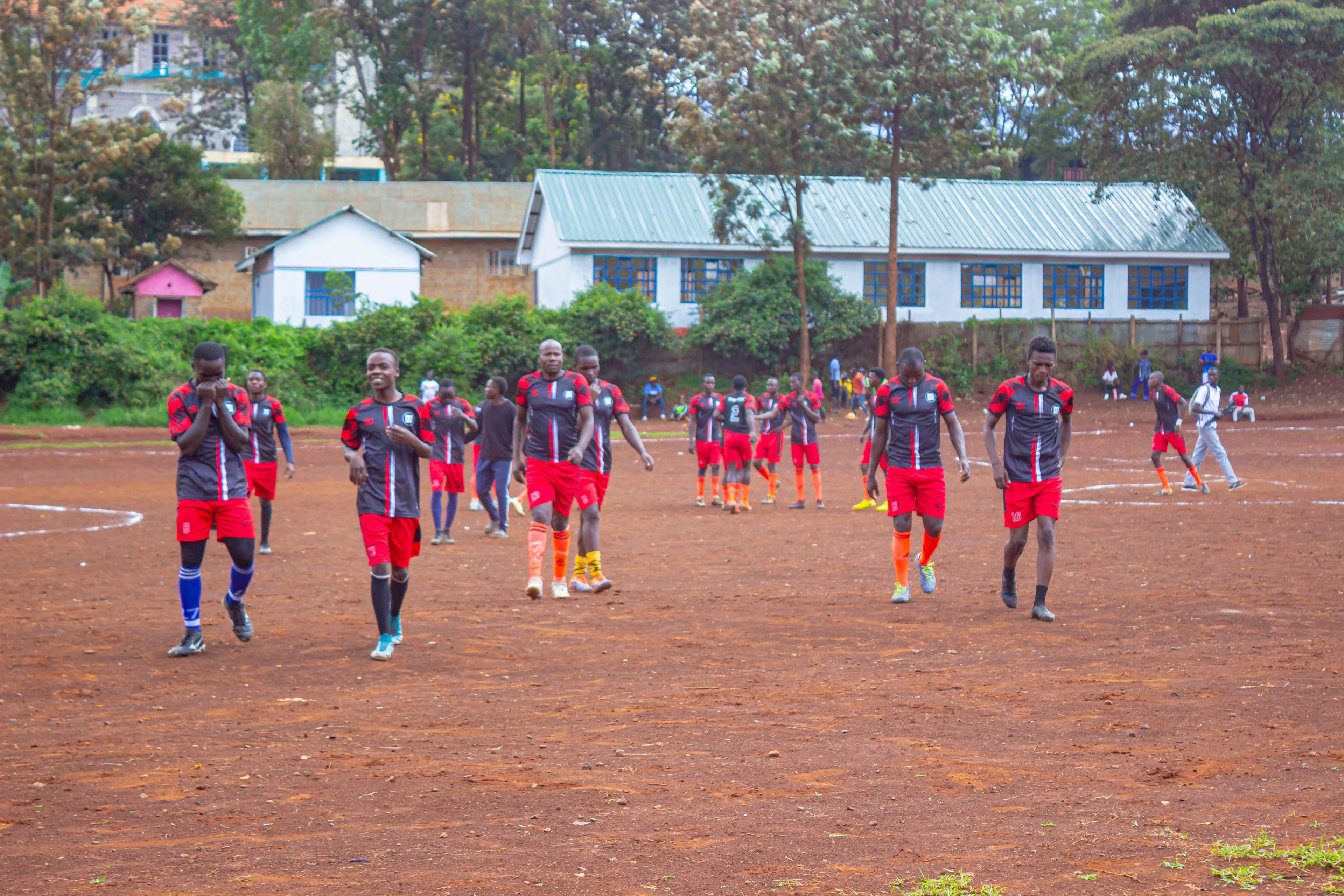 Elegant Fittings FC on the pitch